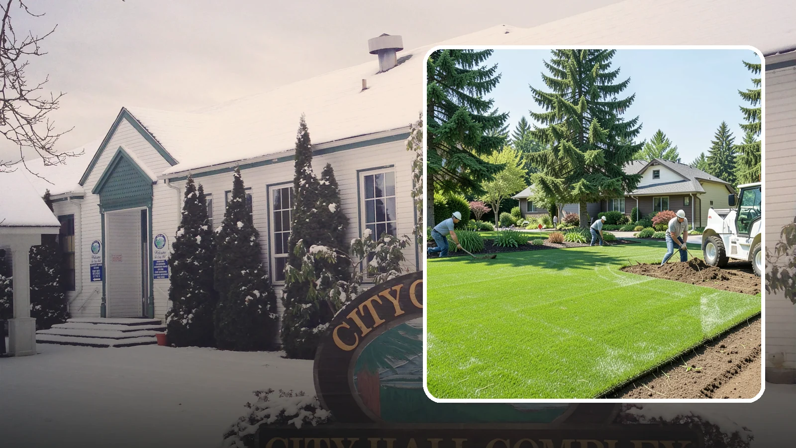 Lawn Removal in Pacific, King County, WA - Complete removal of old, dead, or unwanted lawn to make way for new turf, beds, or hardscape.