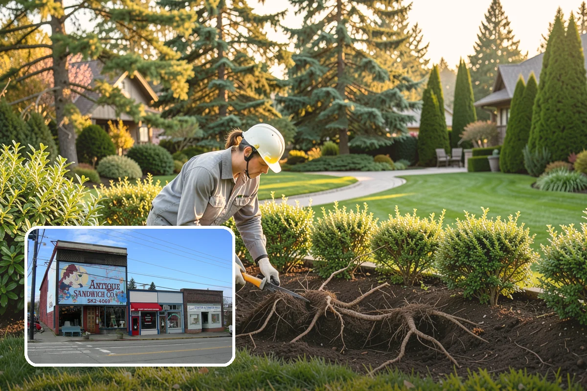 Lawn Removal in Ruston, Pierce County, WA - Clean slate for new turf, beds, or hardscape