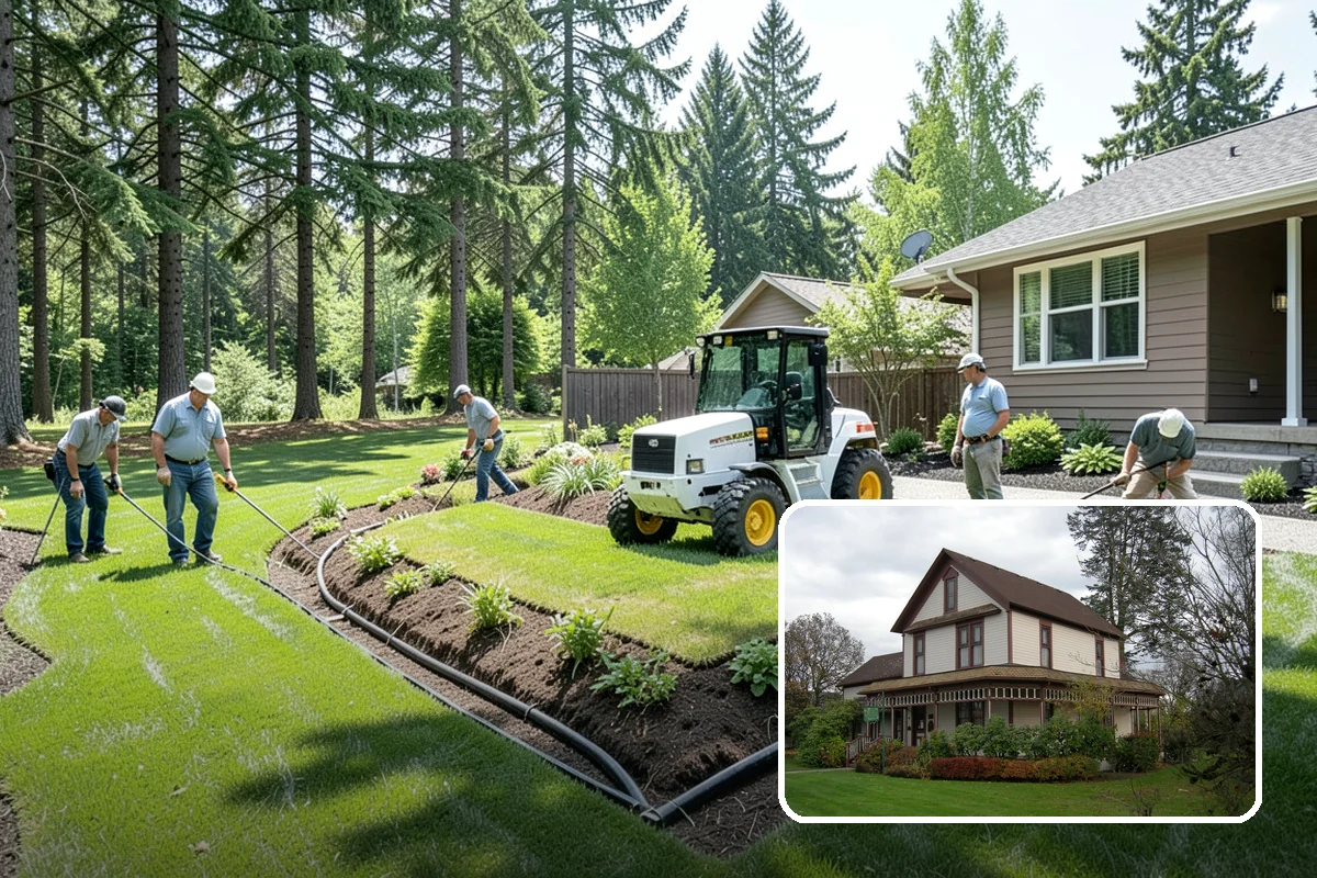 Lawn Removal in Sumner, Pierce County, WA - Clean slate for new turf, beds, or hardscape