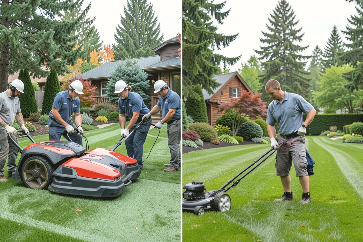 Lawn Removal in University Place, Pierce County, WA - Confirm the removal depth for your next project