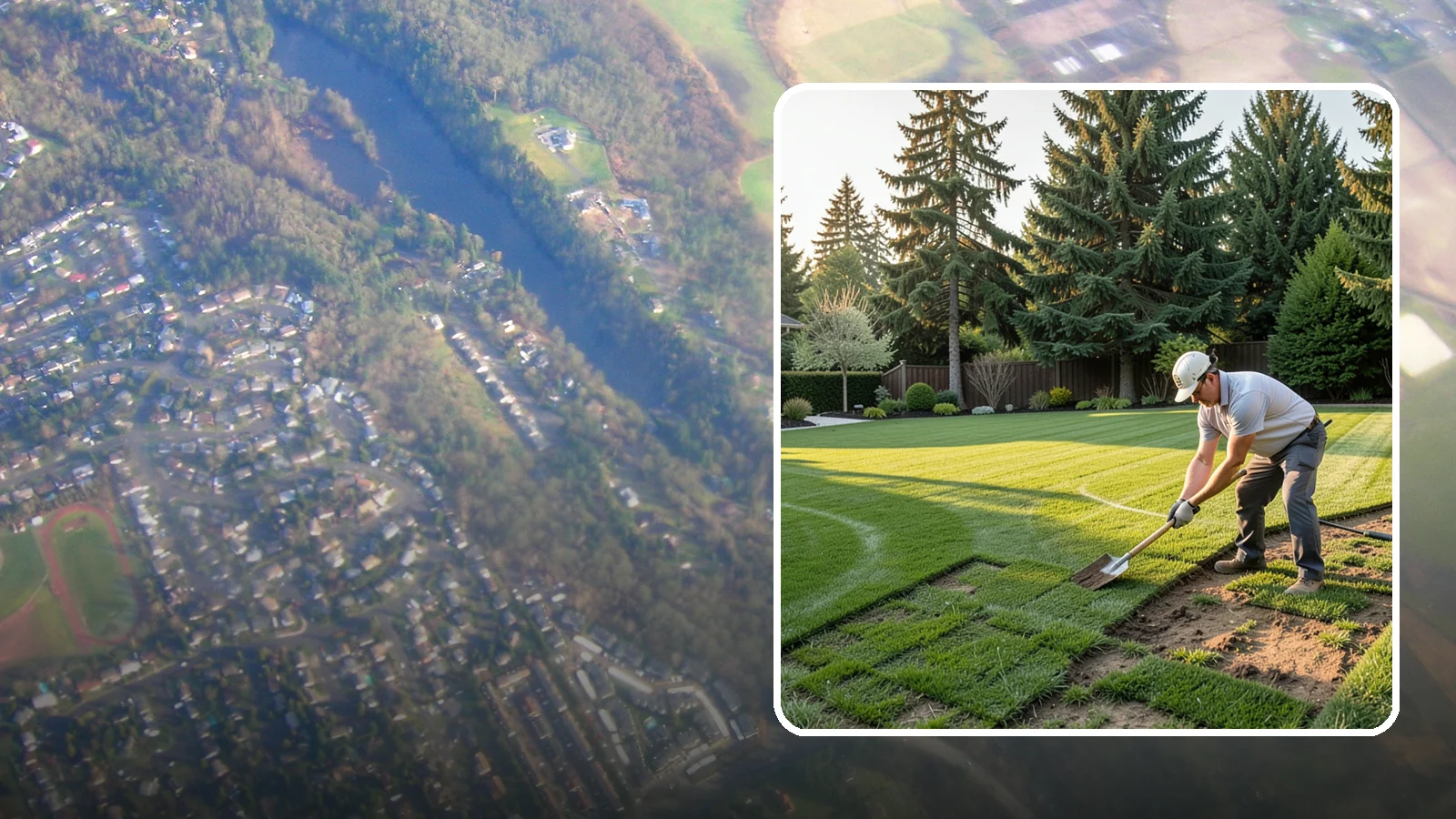 Lawn Renovation in Algona, King County, WA - Revive a tired, patchy, or weed-choked lawn without a full tear-out through targeted renovation.