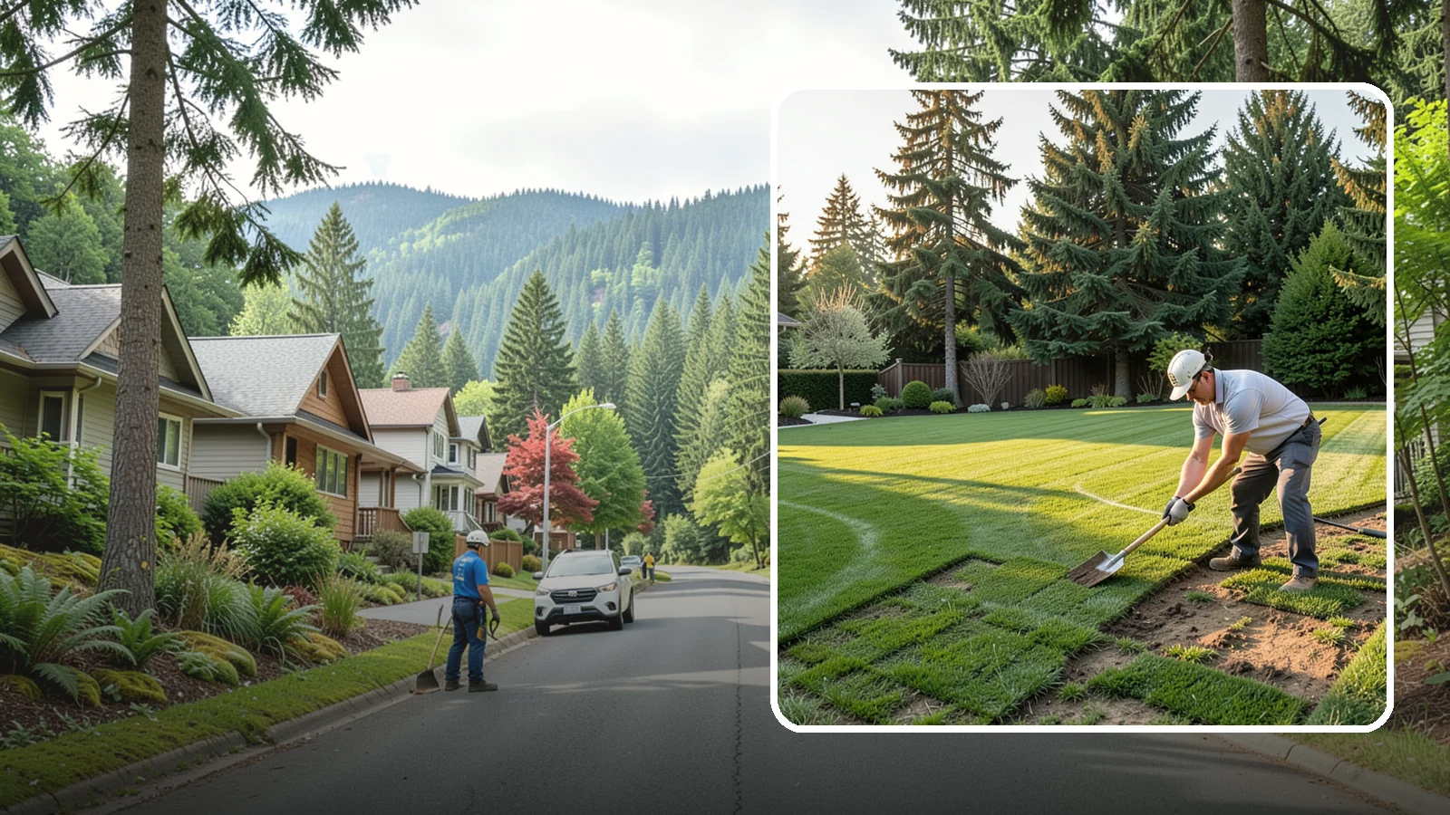 Lawn Renovation in Darrington, Snohomish County, WA - Revive a tired, patchy, or weed-choked lawn without a full tear-out through targeted renovation.