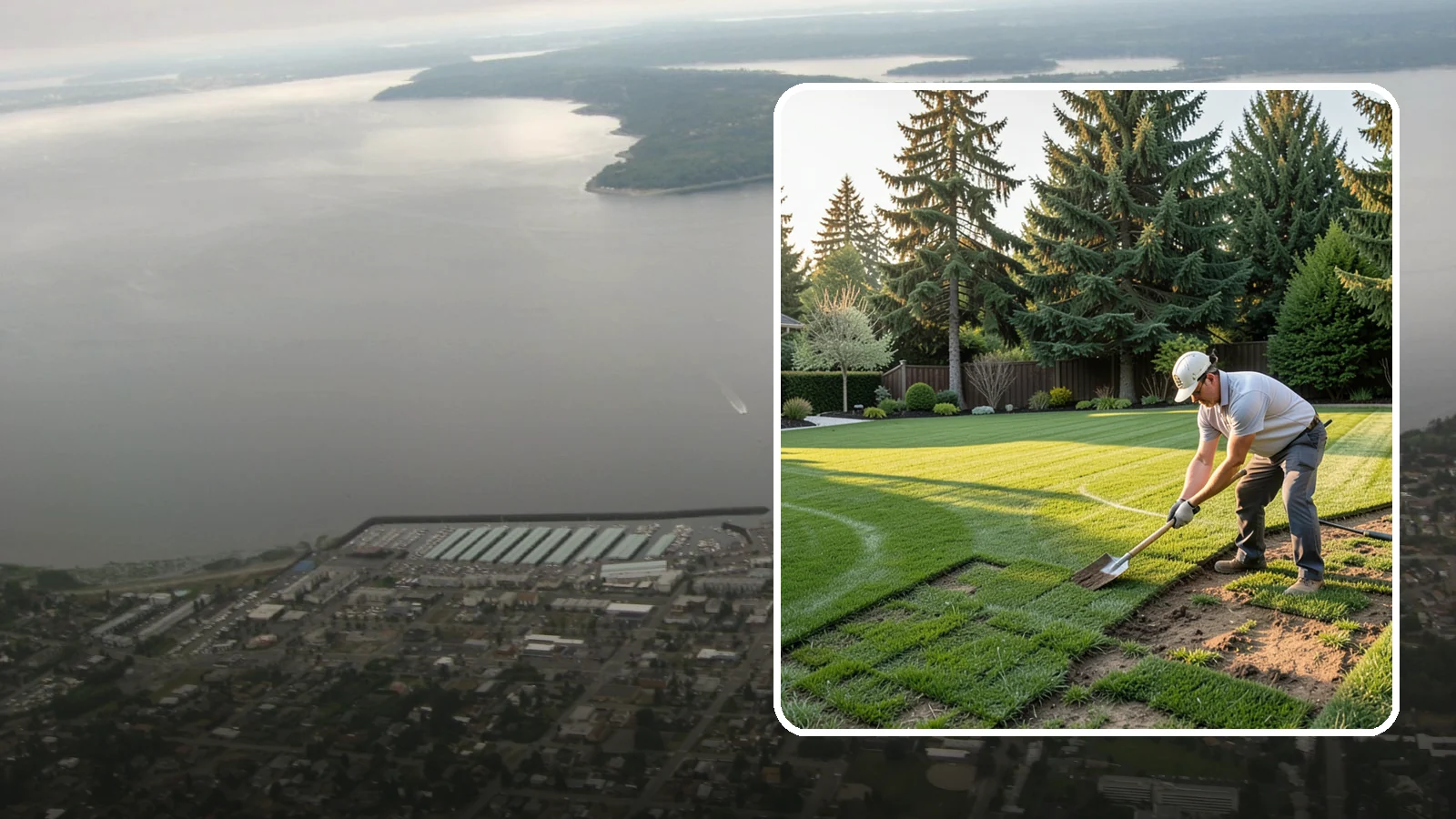 Lawn Renovation in Des Moines, King County, WA - Revive a tired, patchy, or weed-choked lawn without a full tear-out through targeted renovation.