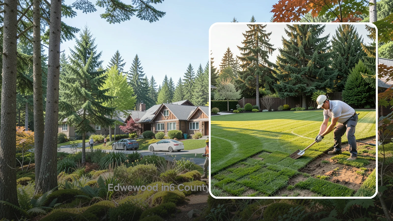 Lawn Renovation in Edgewood, Pierce County, WA - Revive a tired, patchy, or weed-choked lawn without a full tear-out through targeted renovation.