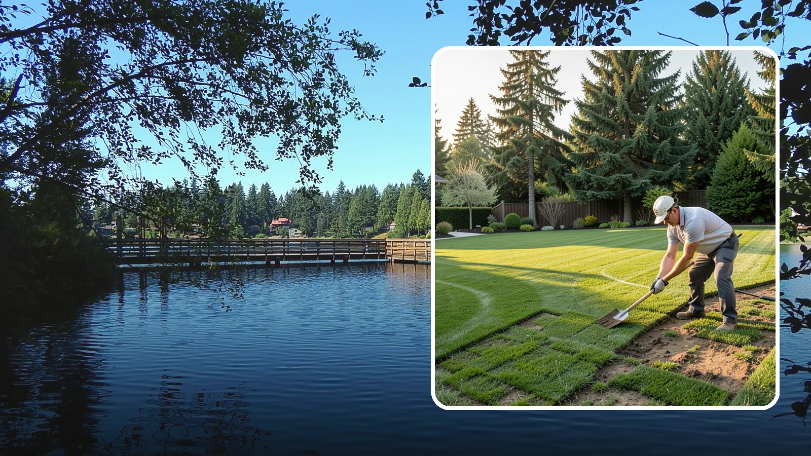 Lawn Renovation in Federal Way, King County, WA - Revive a tired, patchy, or weed-choked lawn without a full tear-out through targeted renovation.