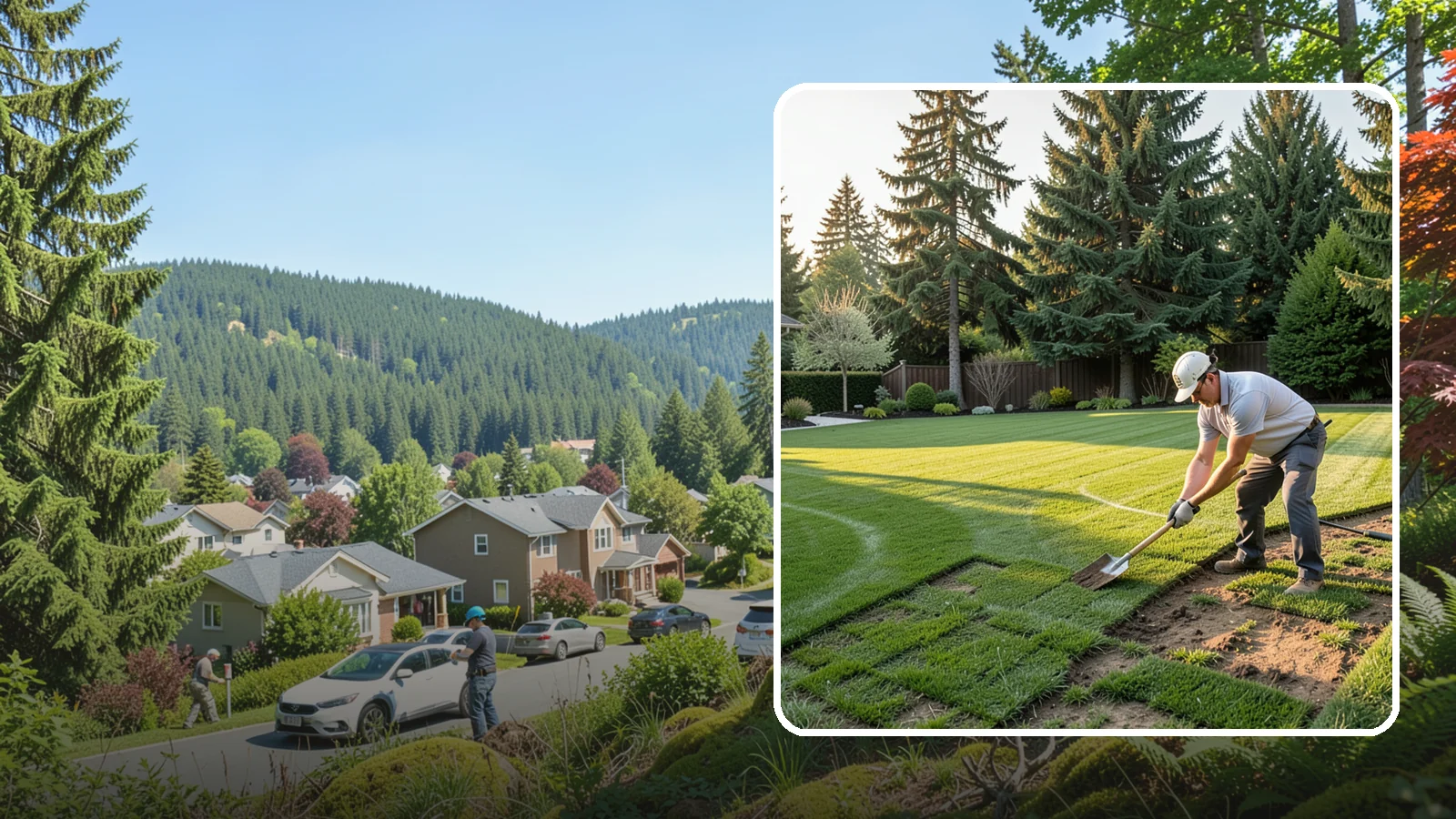 Lawn Renovation in Index, Snohomish County, WA - Revive a tired, patchy, or weed-choked lawn without a full tear-out through targeted renovation.