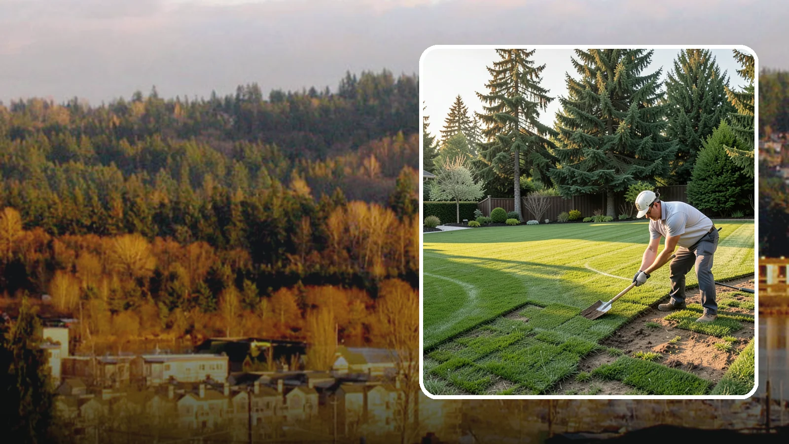 Lawn Renovation in Kenmore, King County, WA - Revive a tired, patchy, or weed-choked lawn without a full tear-out through targeted renovation.