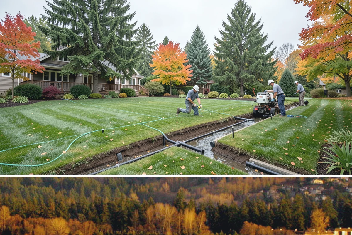 Lawn Renovation in Kenmore, King County, WA - Best done in early fall or spring