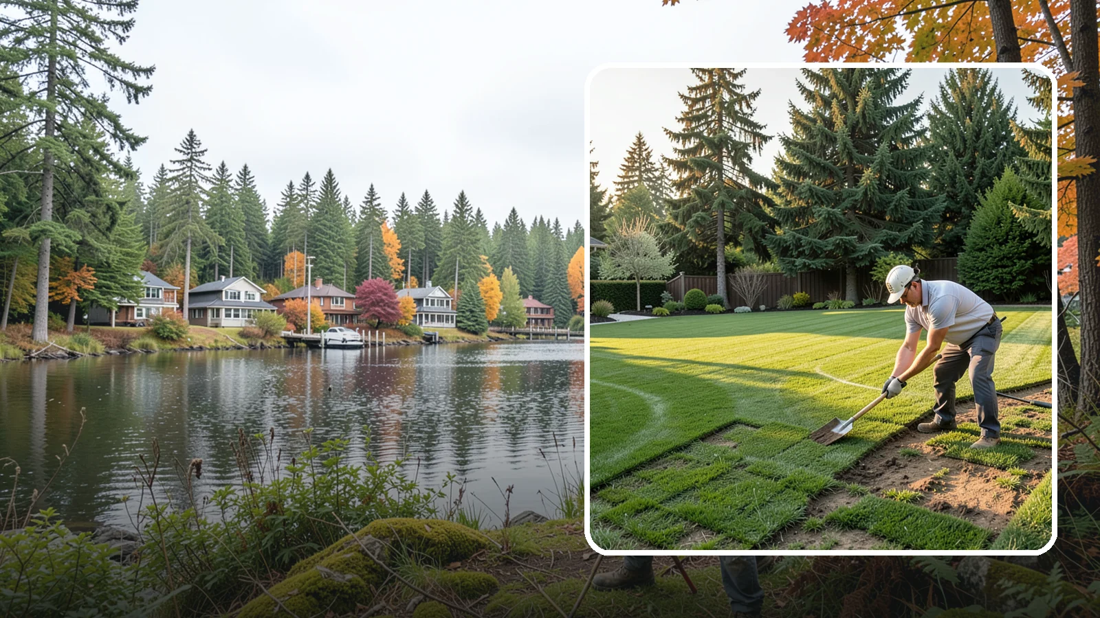Lawn Renovation in La Conner, Skagit County, WA - Revive a tired, patchy, or weed-choked lawn without a full tear-out through targeted renovation.