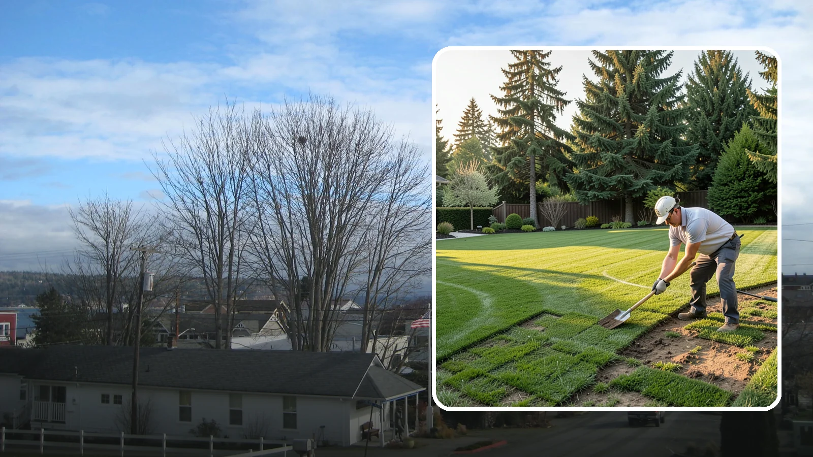 Lawn Renovation in Langley, Island County, WA - Revive a tired, patchy, or weed-choked lawn without a full tear-out through targeted renovation.