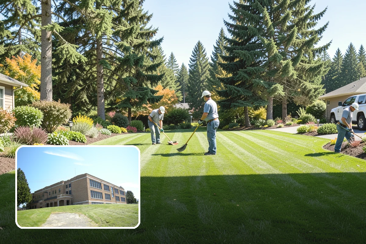 Lawn Renovation in Maple Valley, King County, WA - Restores a tired lawn without full replacement cost
