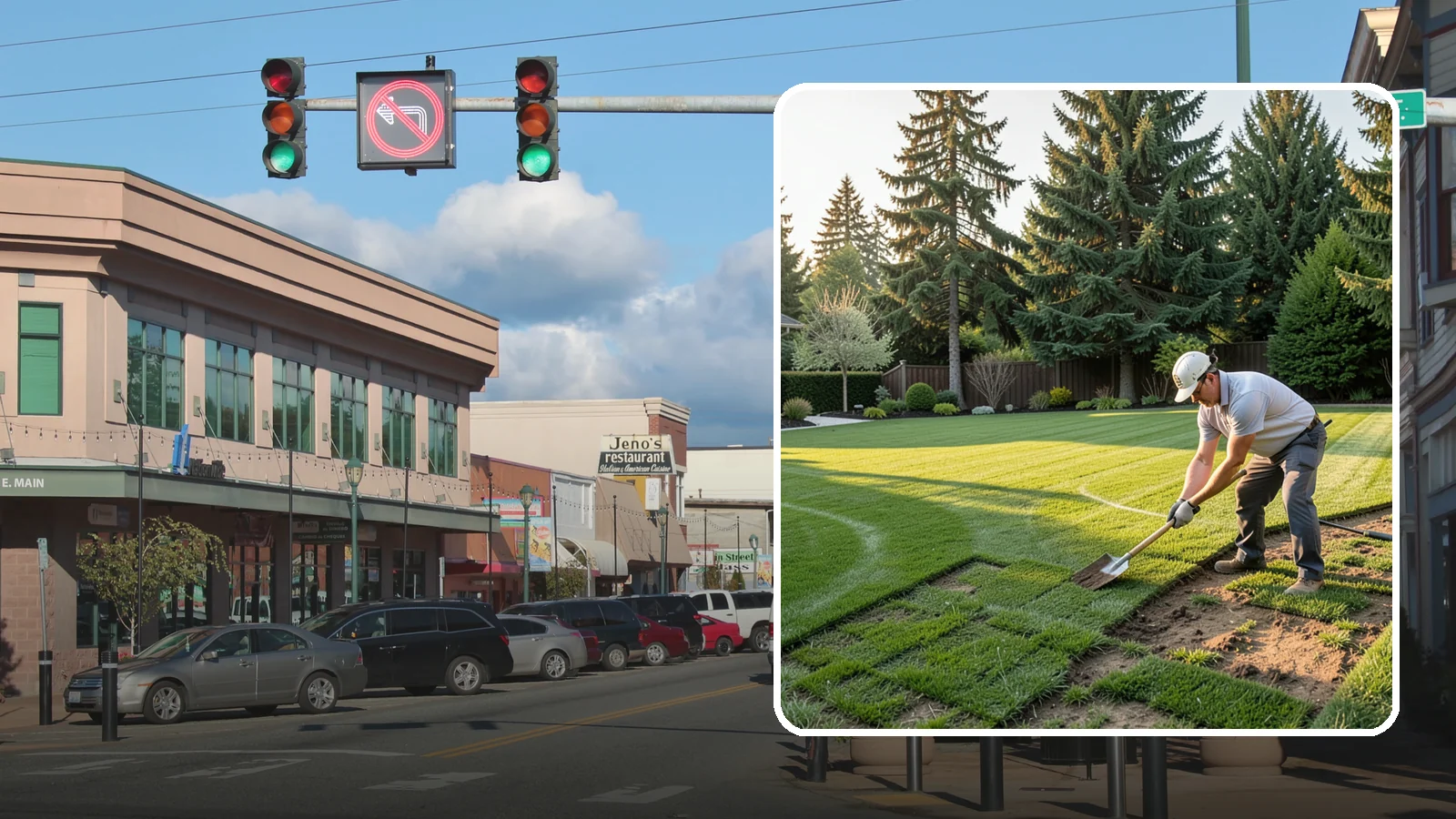 Lawn Renovation in Monroe, Snohomish County, WA - Revive a tired, patchy, or weed-choked lawn without a full tear-out through targeted renovation.
