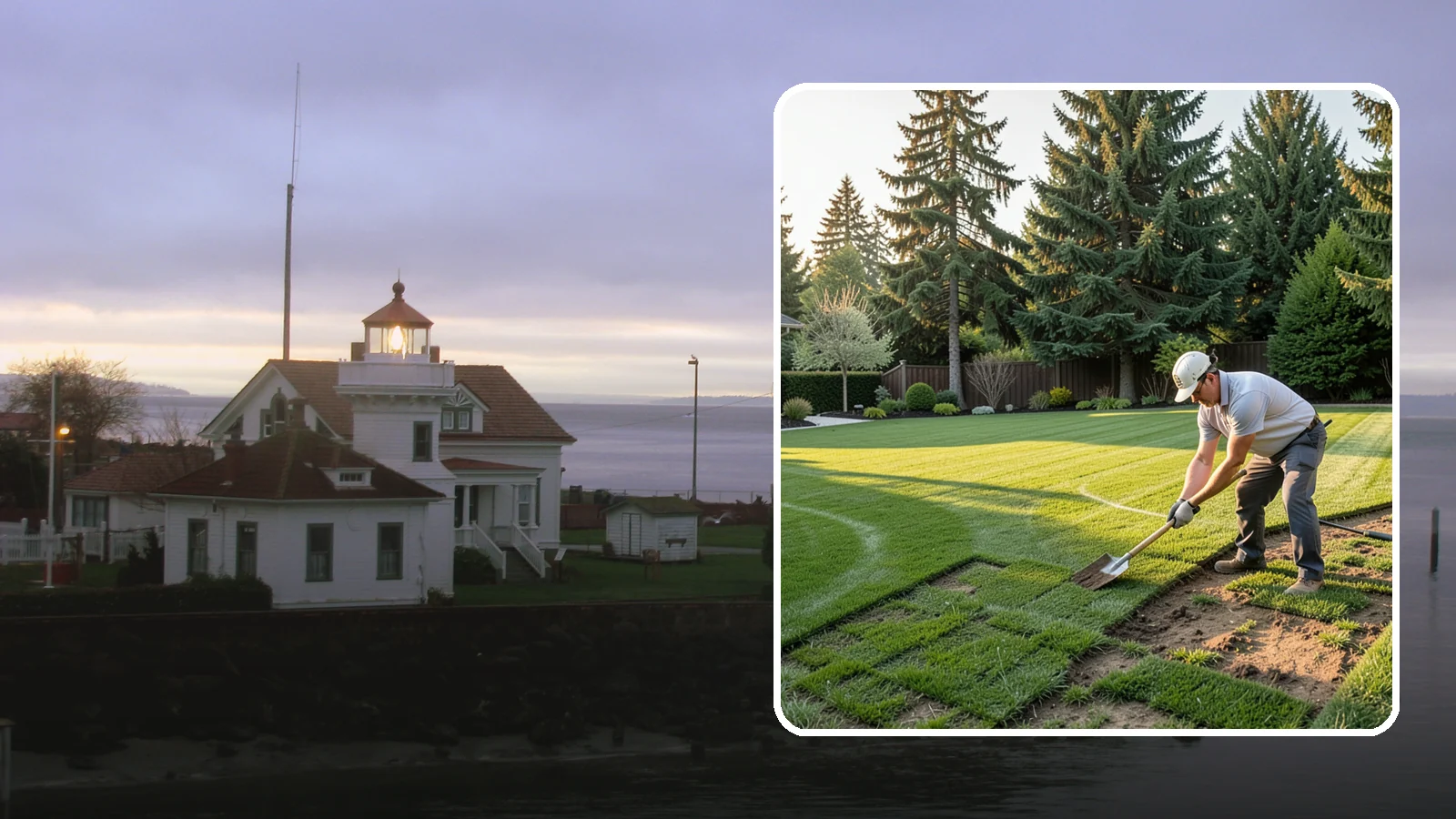 Lawn Renovation in Mukilteo, Snohomish County, WA - Revive a tired, patchy, or weed-choked lawn without a full tear-out through targeted renovation.
