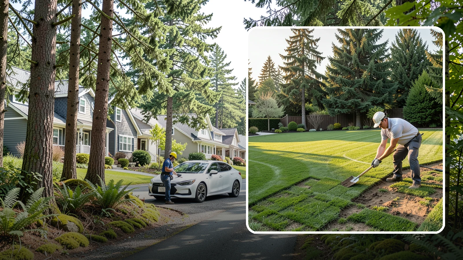 Lawn Renovation in Normandy Park, King County, WA - Revive a tired, patchy, or weed-choked lawn without a full tear-out through targeted renovation.