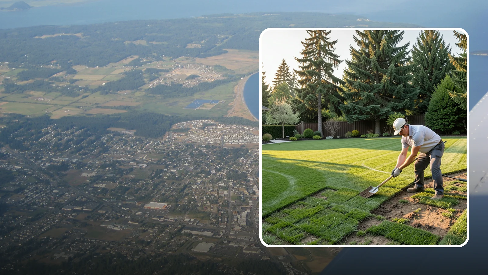 Lawn Renovation in Oak Harbor, Island County, WA - Revive a tired, patchy, or weed-choked lawn without a full tear-out through targeted renovation.