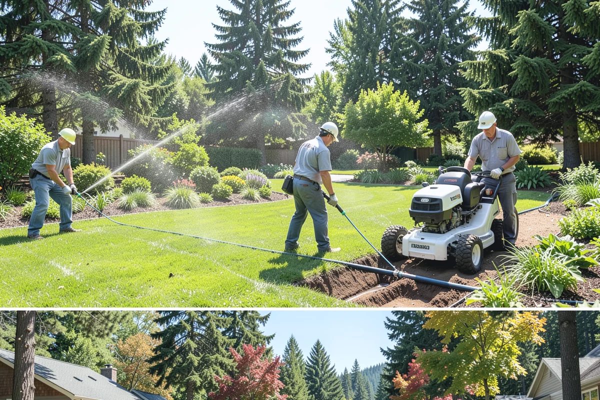 Lawn Renovation in Orting, Pierce County, WA - Best done in early fall or spring