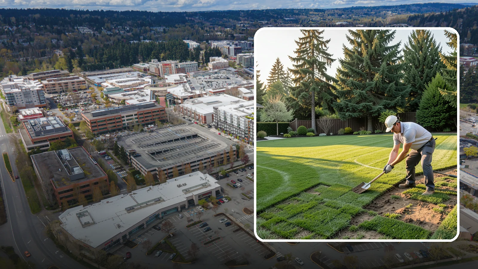 Lawn Renovation in Redmond, King County, WA - Revive a tired, patchy, or weed-choked lawn without a full tear-out through targeted renovation.