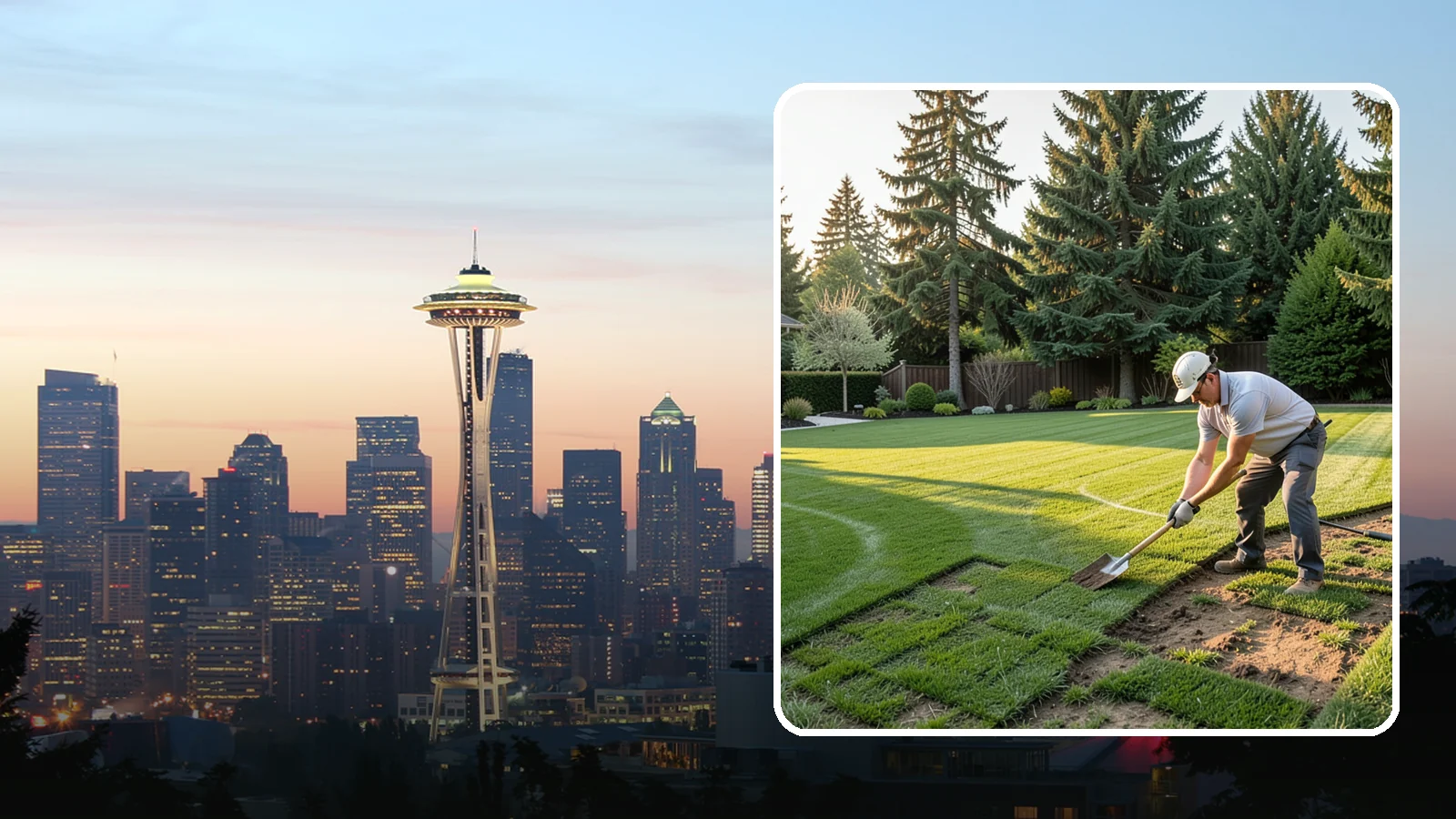 Lawn Renovation in Seattle, King County, WA - Revive a tired, patchy, or weed-choked lawn without a full tear-out through targeted renovation.