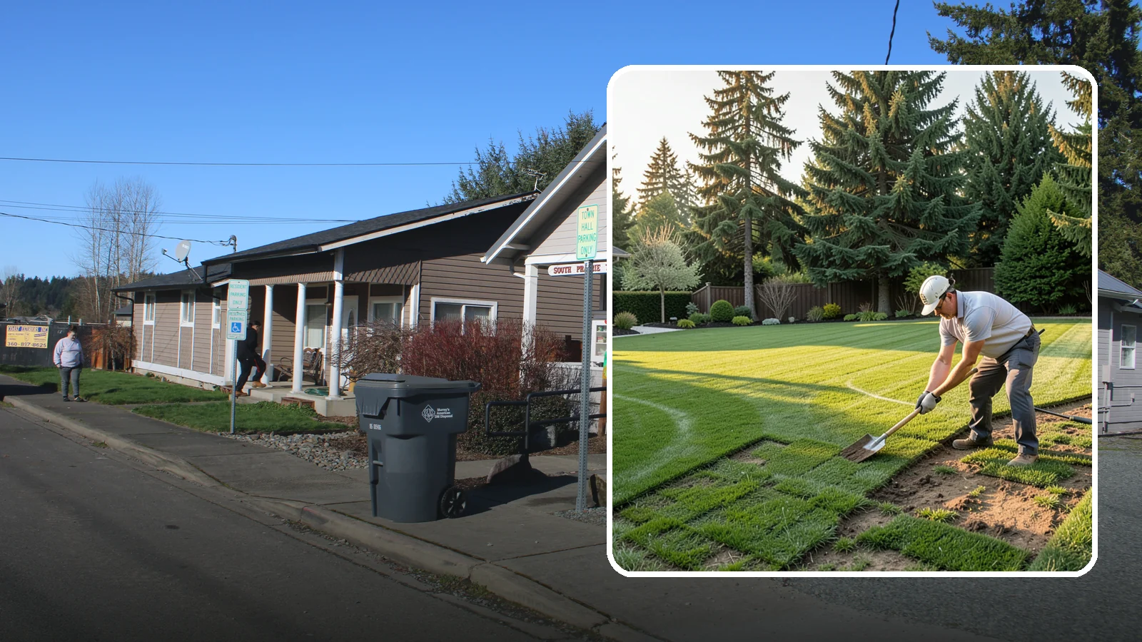 Lawn Renovation in South Prairie, Pierce County, WA - Revive a tired, patchy, or weed-choked lawn without a full tear-out through targeted renovation.