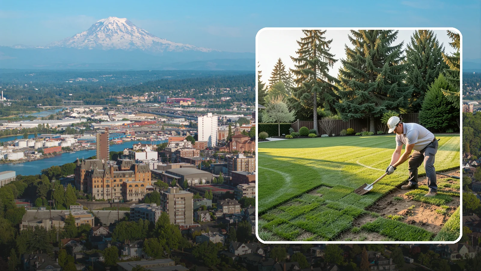 Lawn Renovation in Tacoma, Pierce County, WA - Revive a tired, patchy, or weed-choked lawn without a full tear-out through targeted renovation.