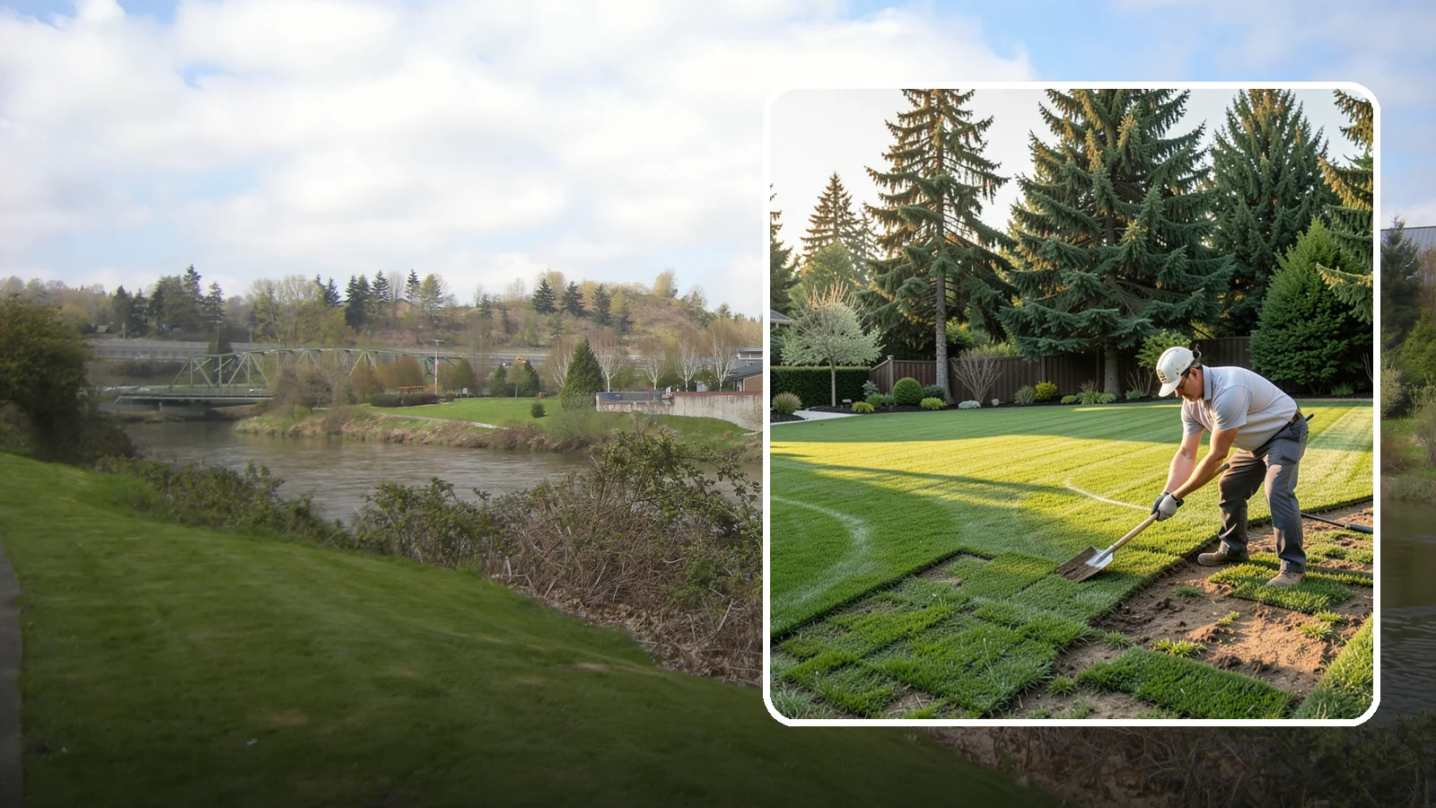 Lawn Renovation in Tukwila, King County, WA - Revive a tired, patchy, or weed-choked lawn without a full tear-out through targeted renovation.