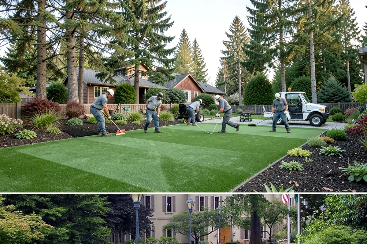 Lawn Renovation in Woodinville, King County, WA - Best done in early fall or spring