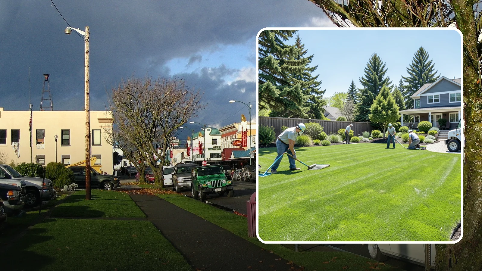 Lawn Restoration in Arlington, Snohomish County, WA - Rebuild a thin, mossy, or worn-out lawn into thick healthy turf through targeted repair and reseeding.
