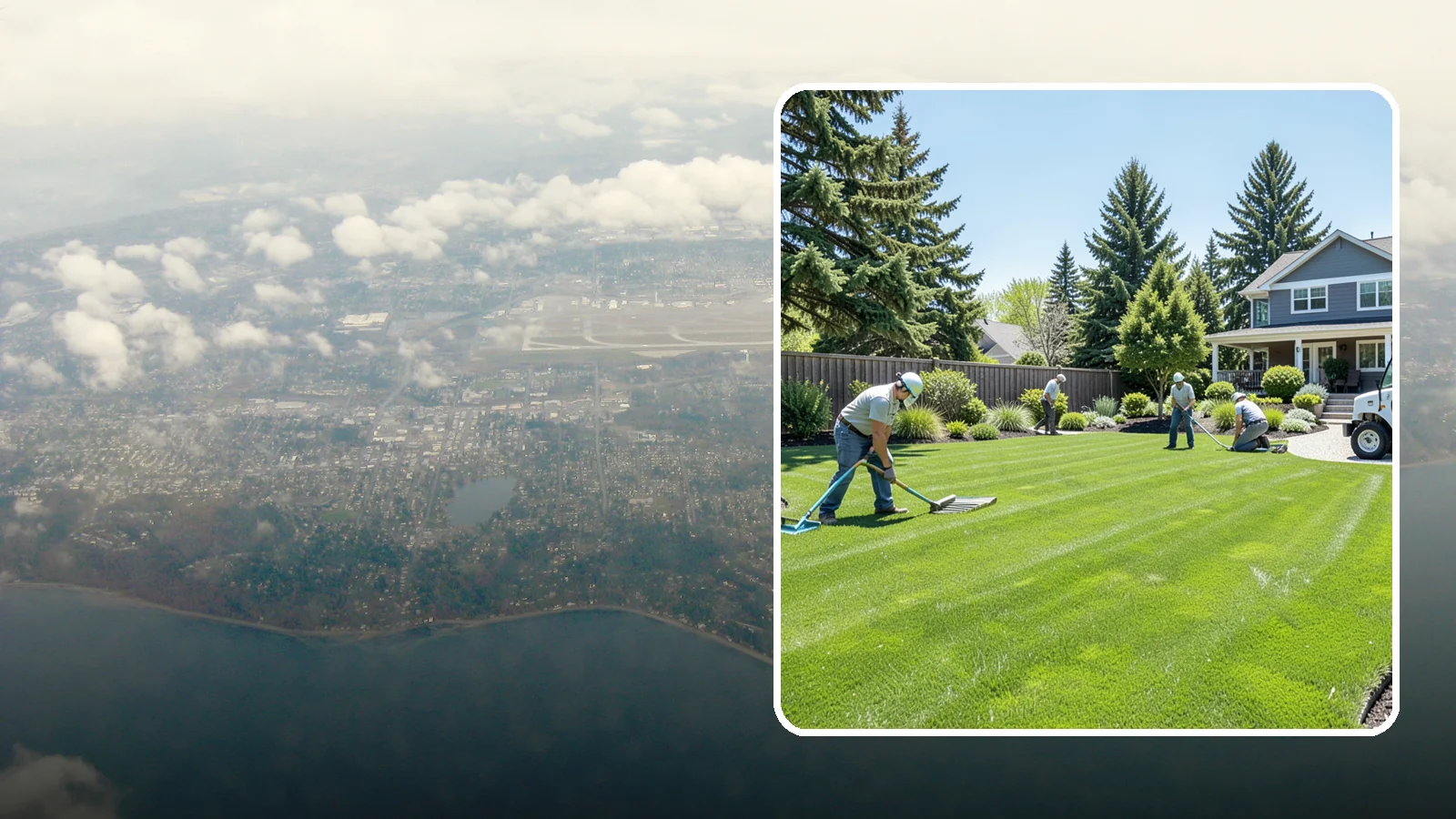 Lawn Restoration in Burien, King County, WA - Rebuild a thin, mossy, or worn-out lawn into thick healthy turf through targeted repair and reseeding.