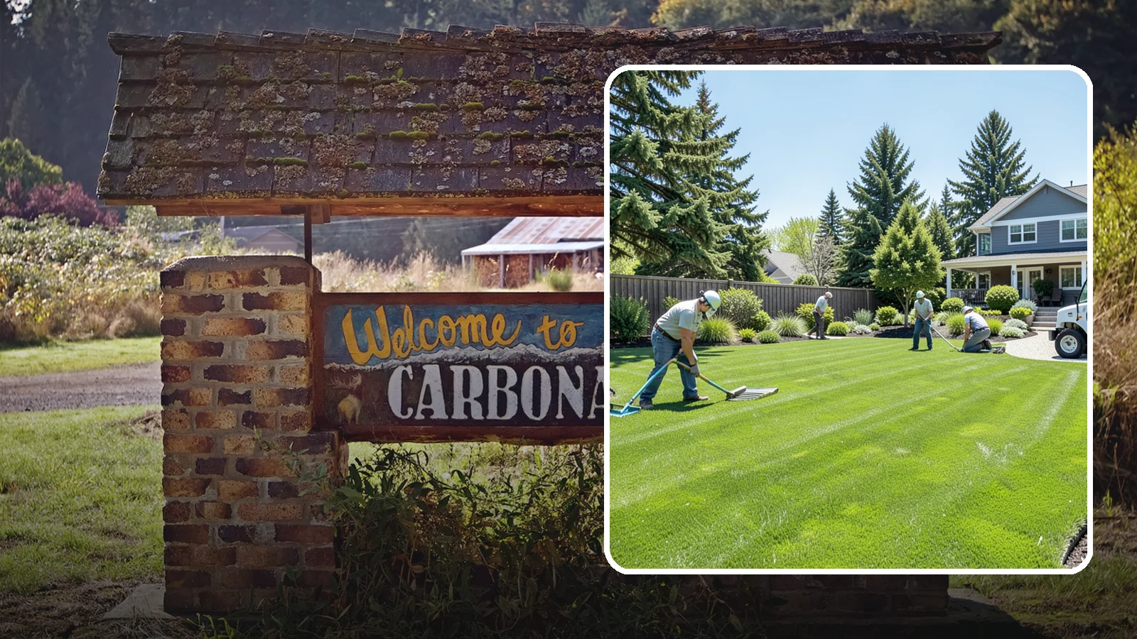Lawn Restoration in Carbonado, Pierce County, WA - Rebuild a thin, mossy, or worn-out lawn into thick healthy turf through targeted repair and reseeding.