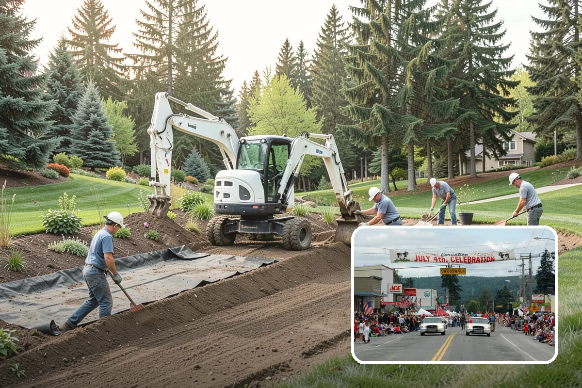 Lawn Restoration in Carnation, King County, WA - Diagnoses and fixes root causes of thin turf