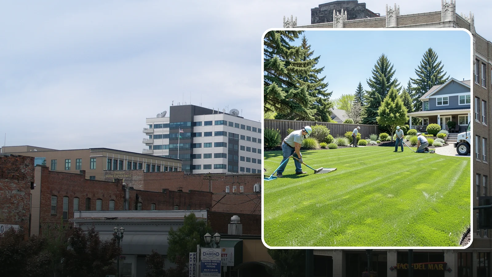 Lawn Restoration in Everett, Snohomish County, WA - Rebuild a thin, mossy, or worn-out lawn into thick healthy turf through targeted repair and reseeding.