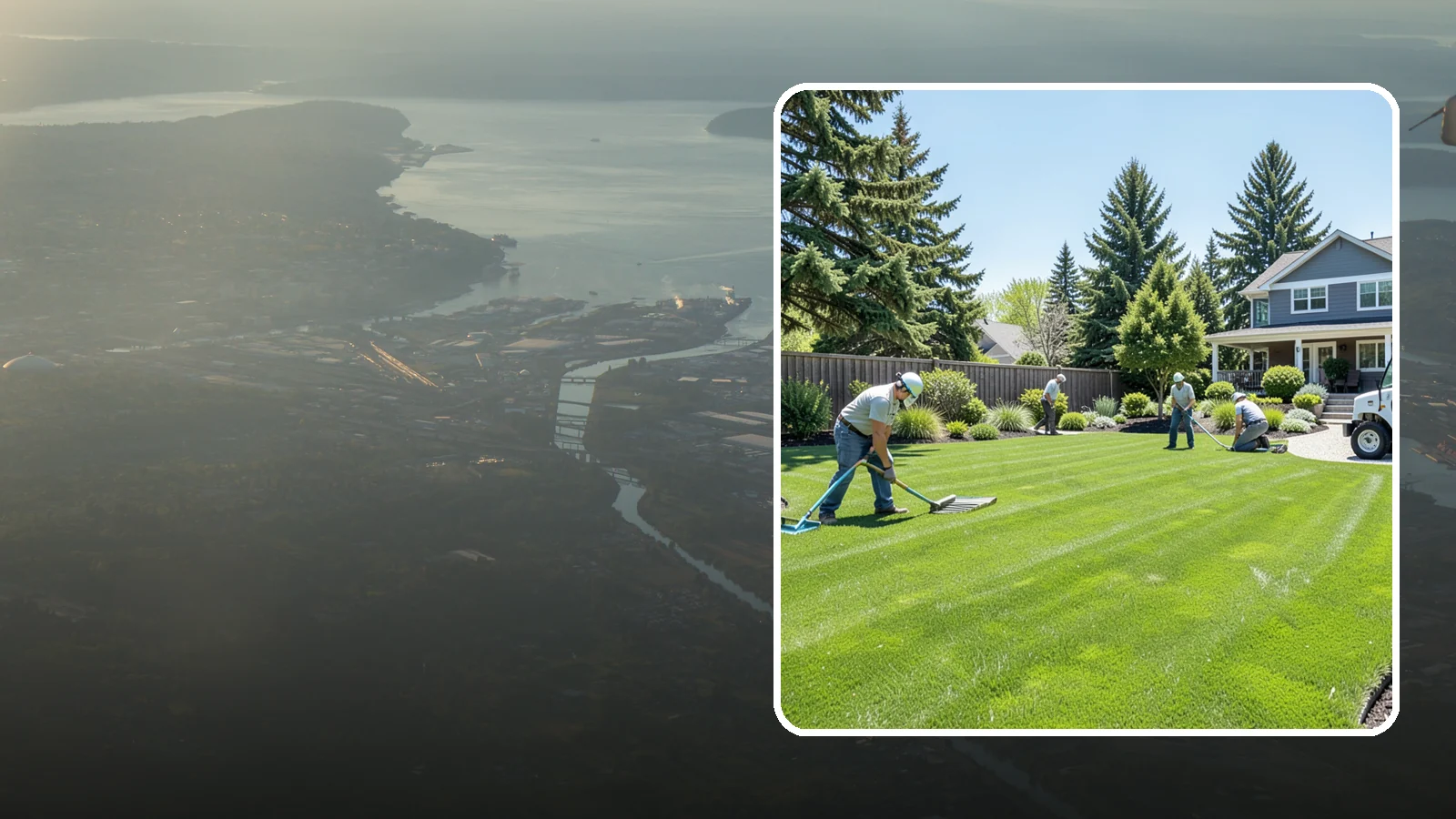 Lawn Restoration in Fife, Pierce County, WA - Rebuild a thin, mossy, or worn-out lawn into thick healthy turf through targeted repair and reseeding.