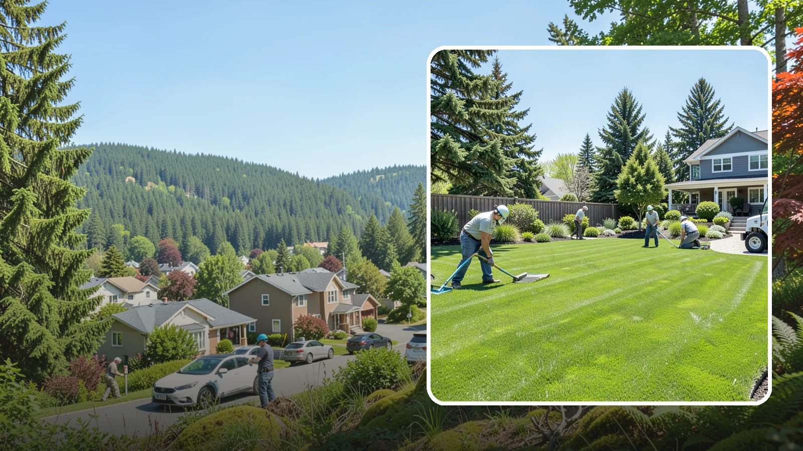 Lawn Restoration in Index, Snohomish County, WA - Rebuild a thin, mossy, or worn-out lawn into thick healthy turf through targeted repair and reseeding.