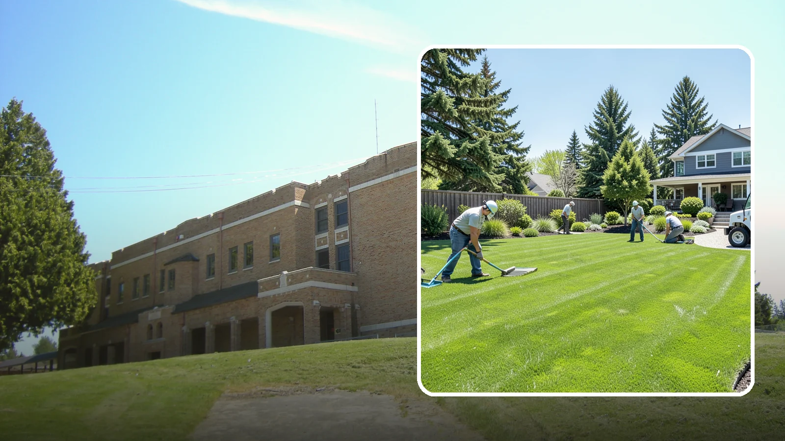 Lawn Restoration in Maple Valley, King County, WA - Rebuild a thin, mossy, or worn-out lawn into thick healthy turf through targeted repair and reseeding.