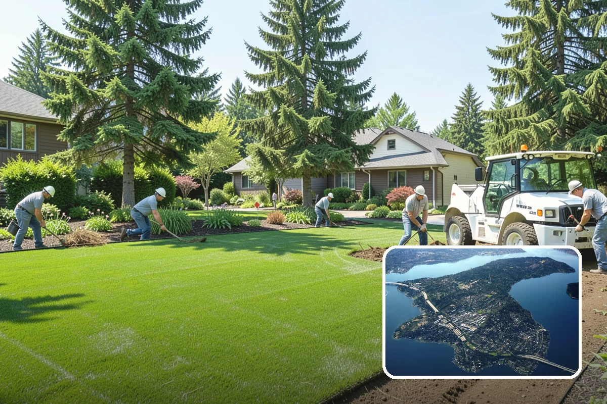 Lawn Restoration in Mercer Island, King County, WA - Diagnoses and fixes root causes of thin turf