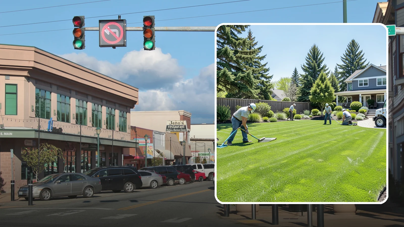 Lawn Restoration in Monroe, Snohomish County, WA - Rebuild a thin, mossy, or worn-out lawn into thick healthy turf through targeted repair and reseeding.