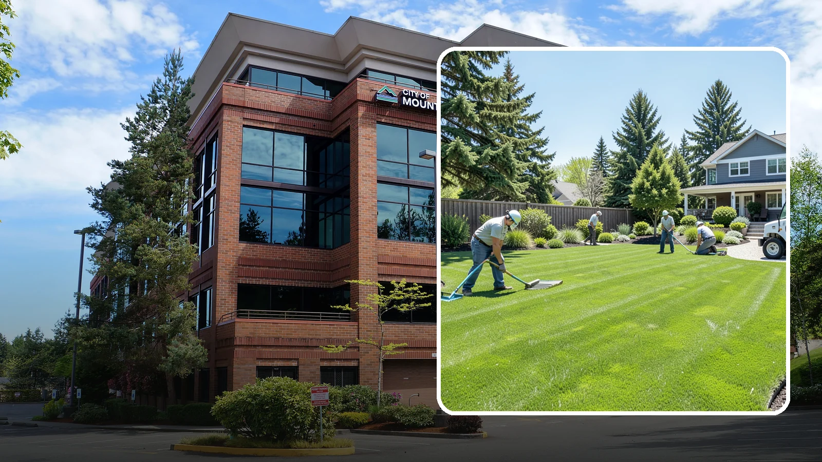Lawn Restoration in Mountlake Terrace, Snohomish County, WA - Rebuild a thin, mossy, or worn-out lawn into thick healthy turf through targeted repair and reseeding.