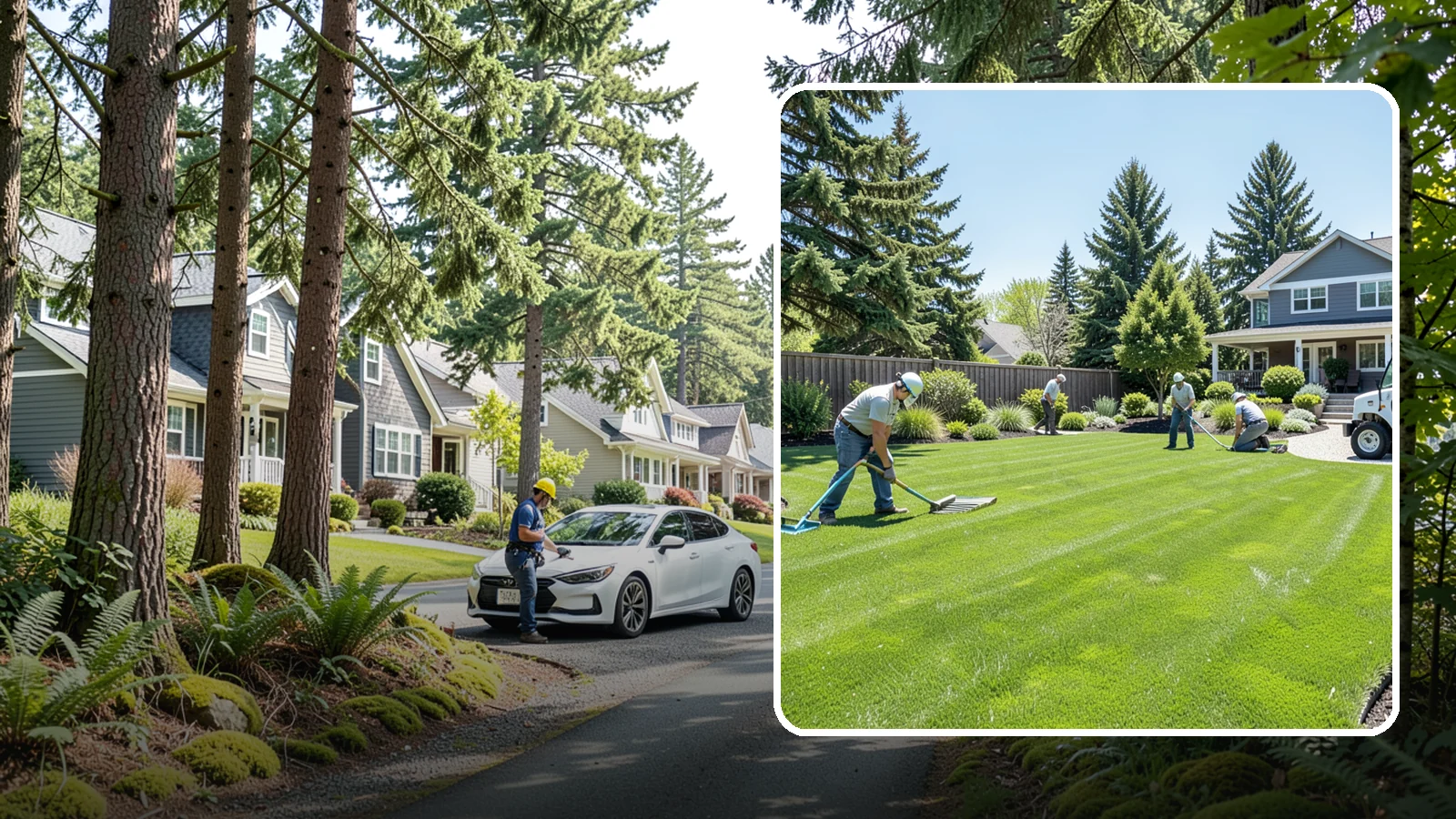 Lawn Restoration in Normandy Park, King County, WA - Rebuild a thin, mossy, or worn-out lawn into thick healthy turf through targeted repair and reseeding.