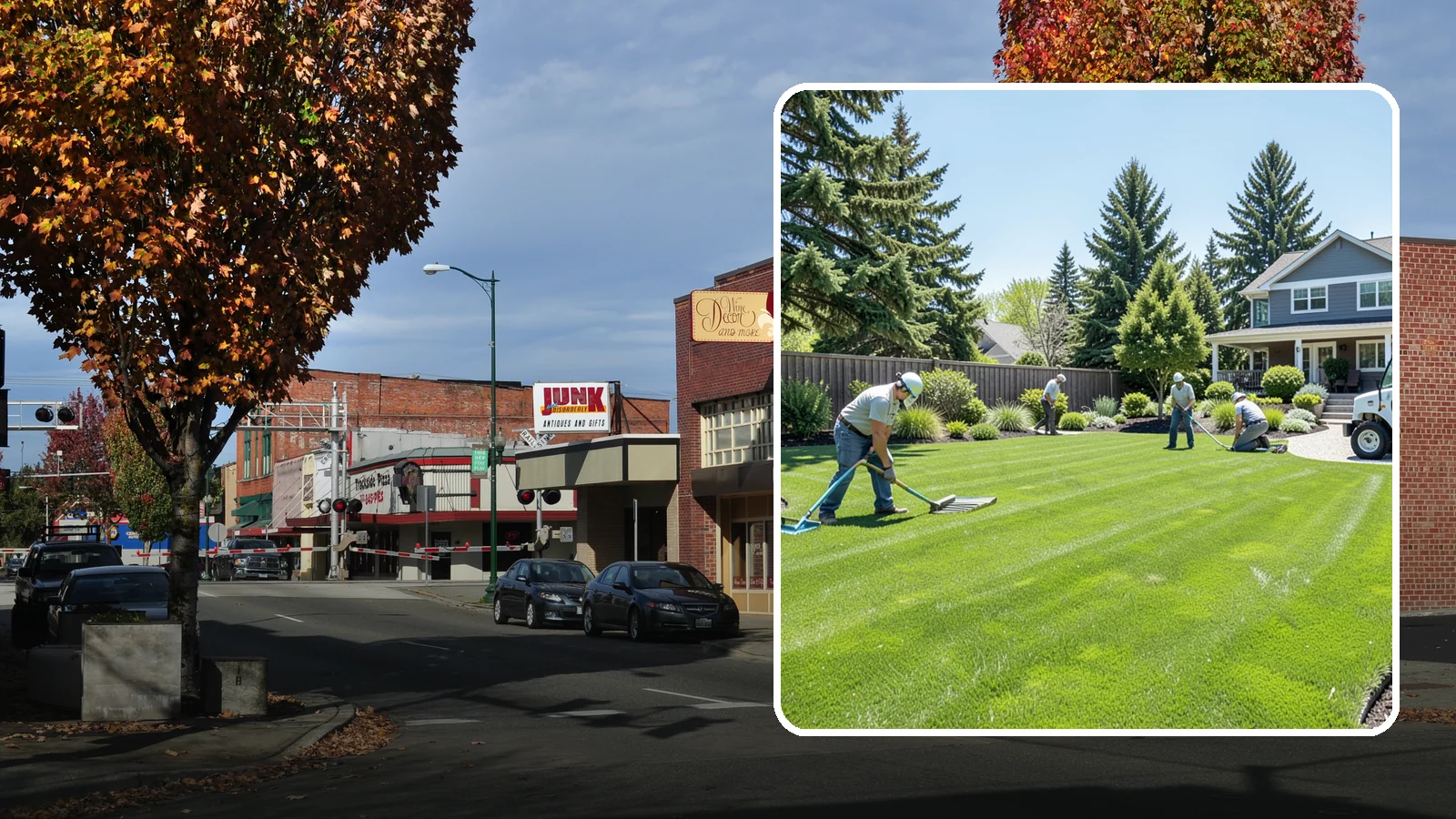 Lawn Restoration in Puyallup, Pierce County, WA - Rebuild a thin, mossy, or worn-out lawn into thick healthy turf through targeted repair and reseeding.