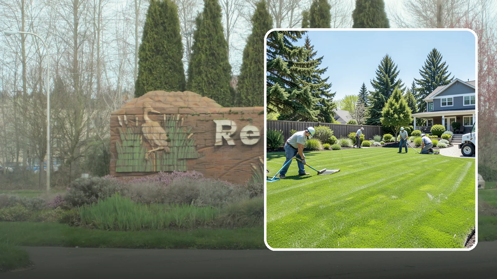 Lawn Restoration in Renton, King County, WA - Rebuild a thin, mossy, or worn-out lawn into thick healthy turf through targeted repair and reseeding.