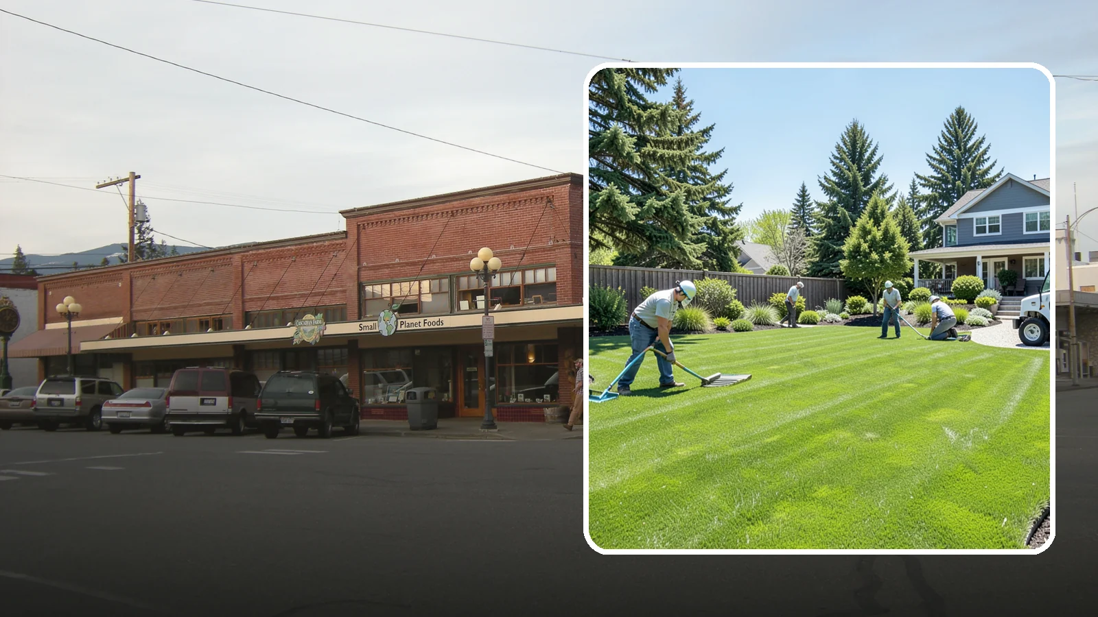 Lawn Restoration in Sedro-Woolley, Skagit County, WA - Rebuild a thin, mossy, or worn-out lawn into thick healthy turf through targeted repair and reseeding.