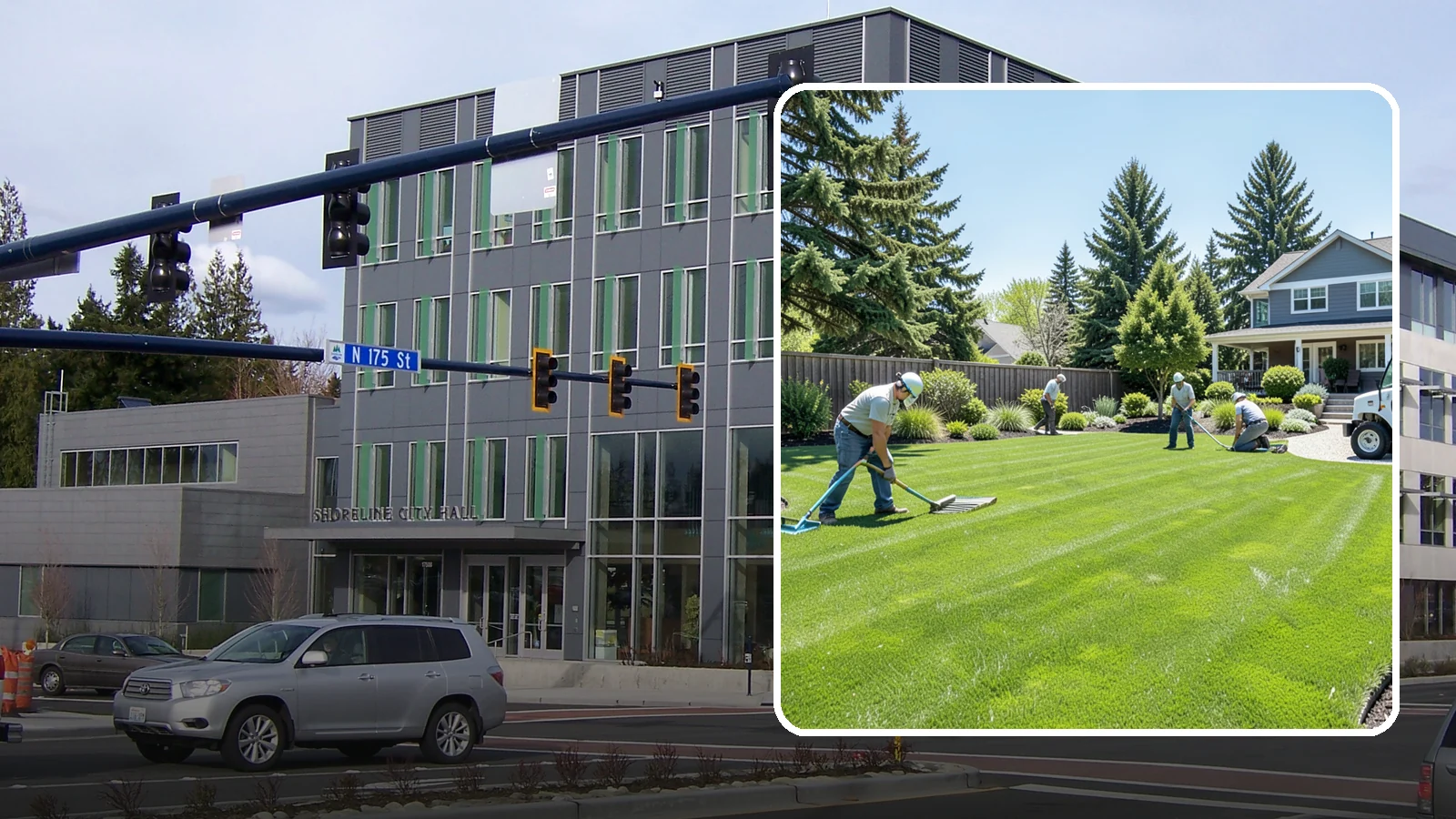 Lawn Restoration in Shoreline, King County, WA - Rebuild a thin, mossy, or worn-out lawn into thick healthy turf through targeted repair and reseeding.