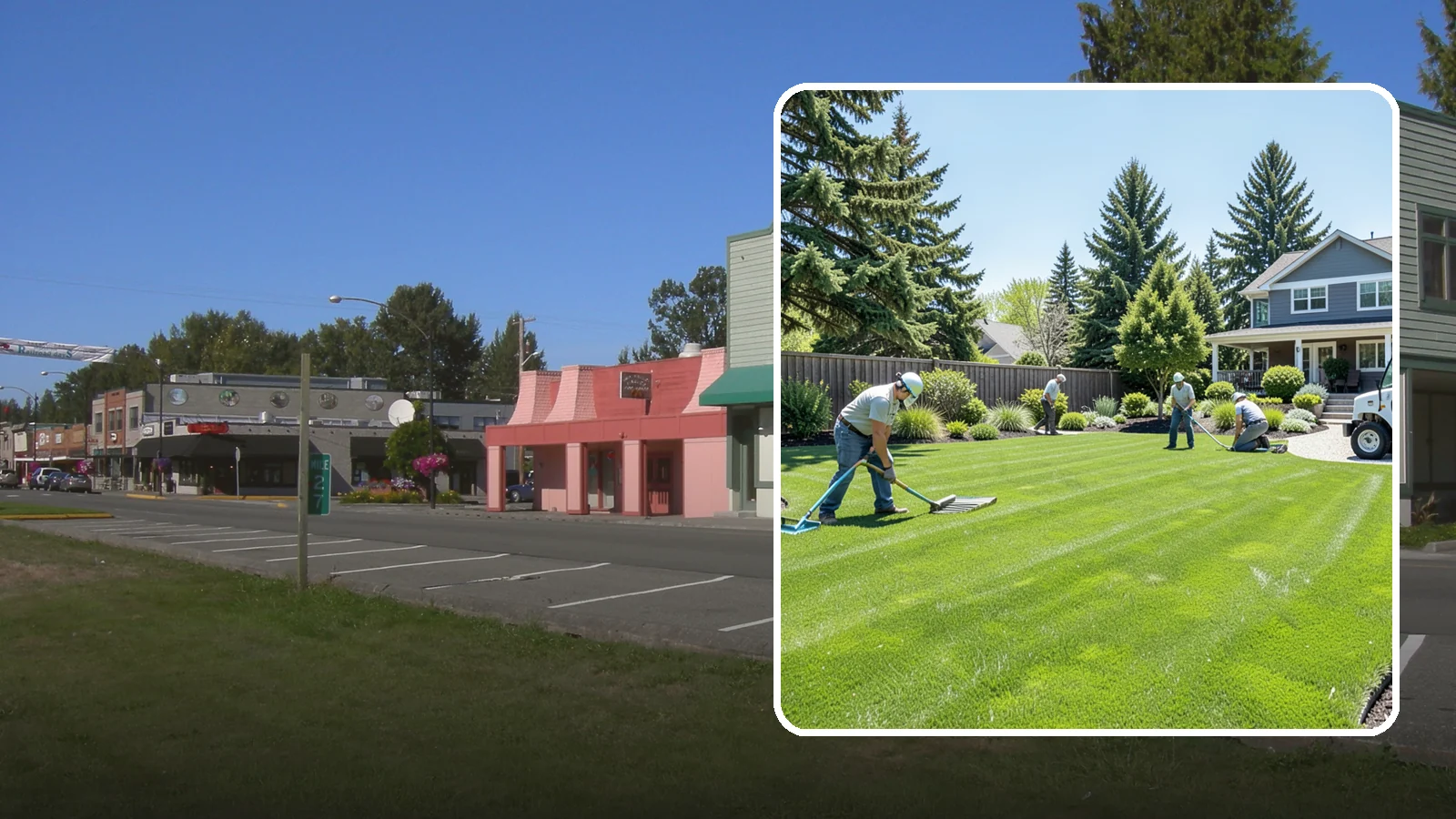 Lawn Restoration in Snoqualmie, King County, WA - Rebuild a thin, mossy, or worn-out lawn into thick healthy turf through targeted repair and reseeding.