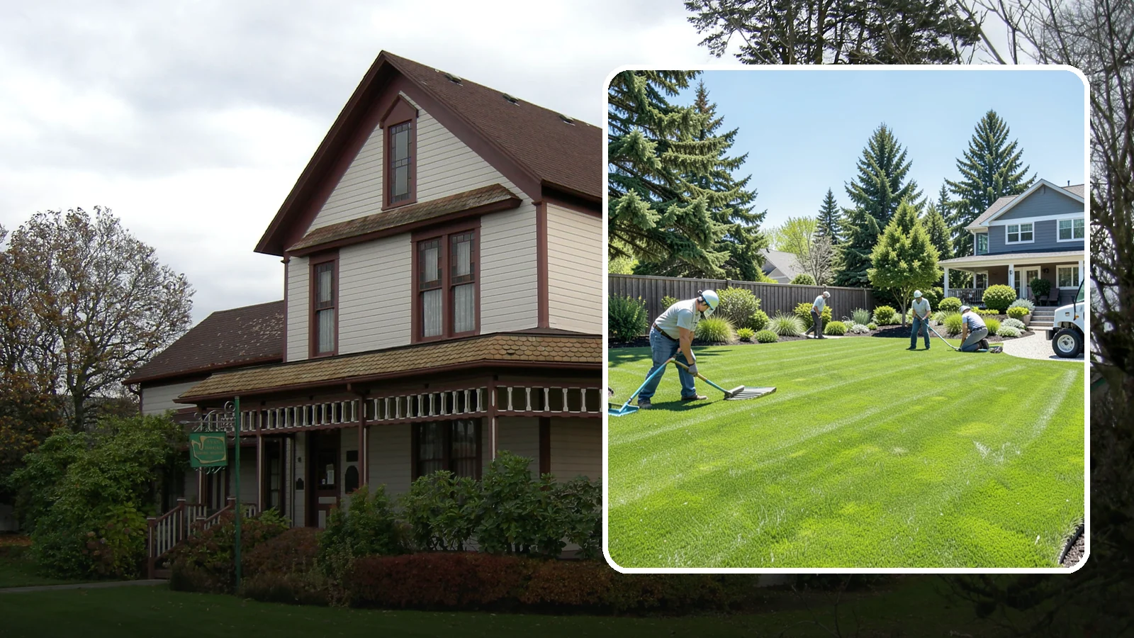 Lawn Restoration in Sumner, Pierce County, WA - Rebuild a thin, mossy, or worn-out lawn into thick healthy turf through targeted repair and reseeding.