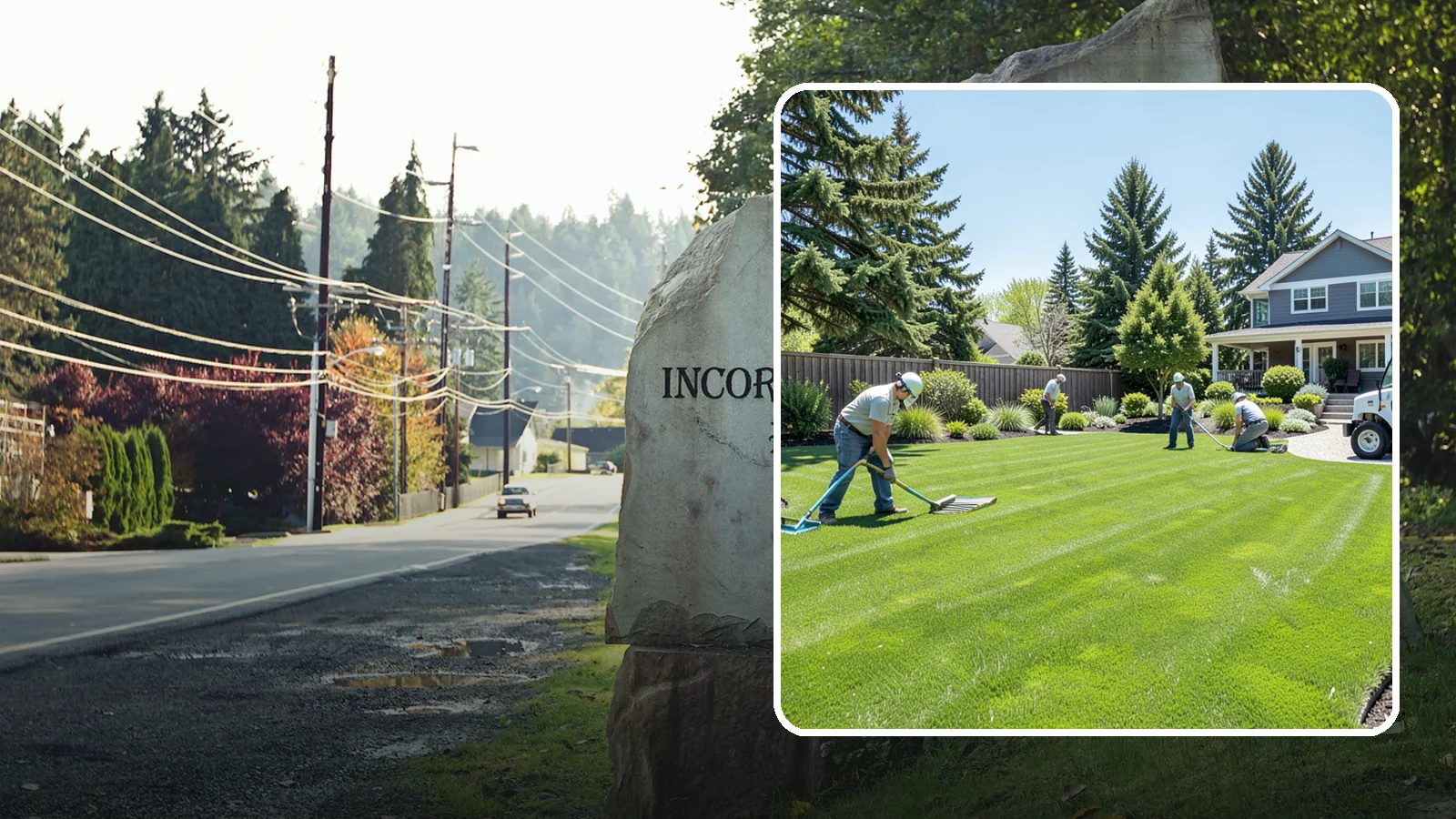 Lawn Restoration in Wilkeson, Pierce County, WA - Rebuild a thin, mossy, or worn-out lawn into thick healthy turf through targeted repair and reseeding.