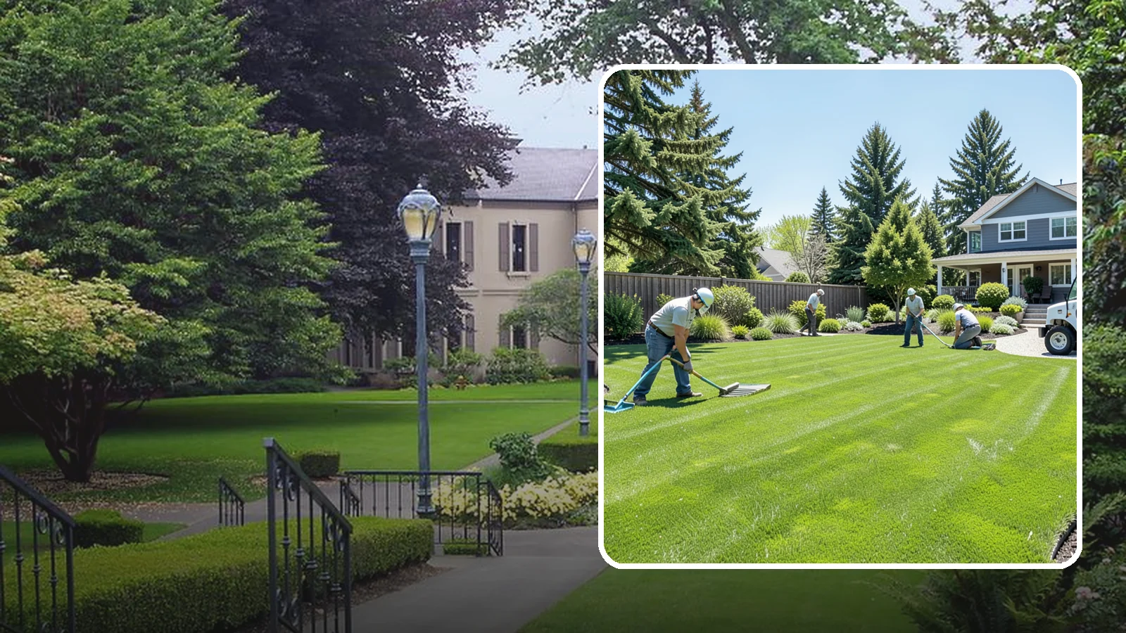 Lawn Restoration in Woodinville, King County, WA - Rebuild a thin, mossy, or worn-out lawn into thick healthy turf through targeted repair and reseeding.
