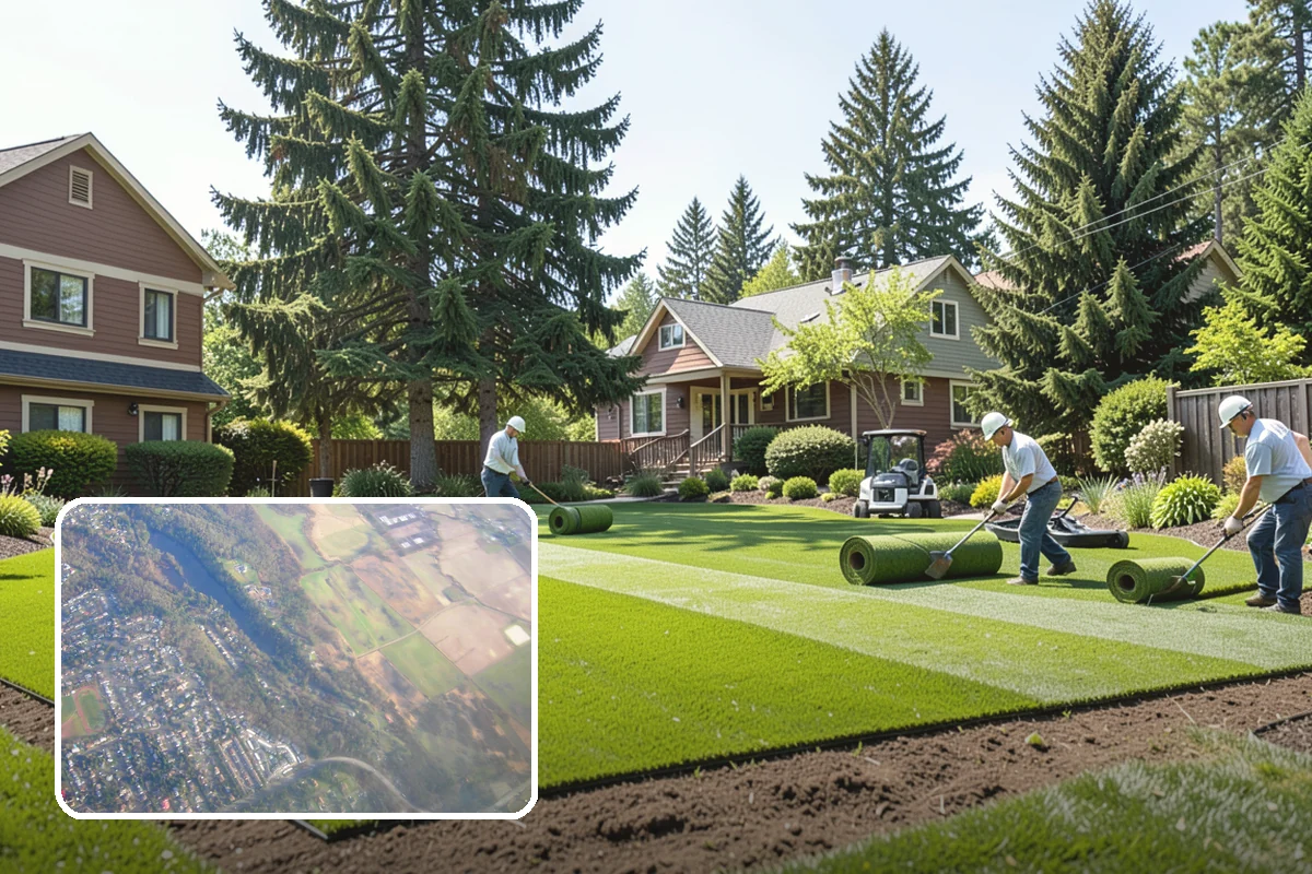 Lawn Rolling in Algona, King County, WA - Levels frost heaves and mole mounds for a smooth surface