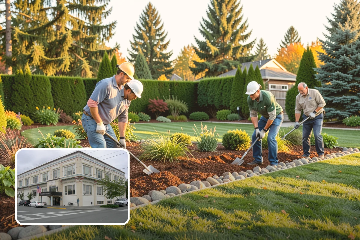 Lawn Rolling in Anacortes, Skagit County, WA - Levels frost heaves and mole mounds for a smooth surface