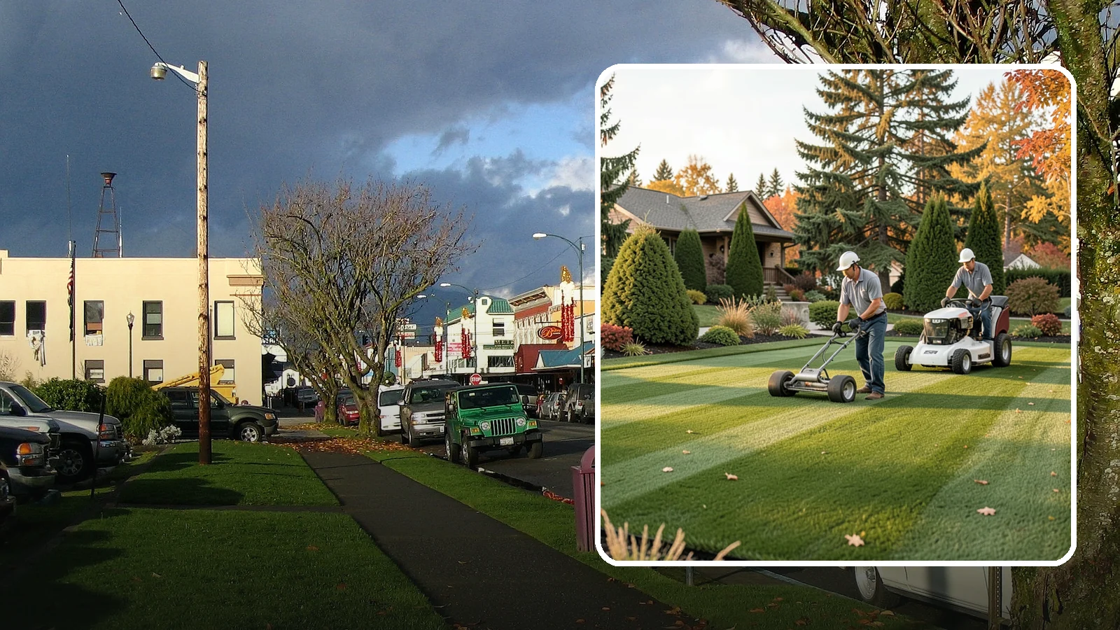 Lawn Rolling in Arlington, Snohomish County, WA - Smooth out frost heaves, mole mounds, and minor bumps by rolling your lawn to a level, even surface.