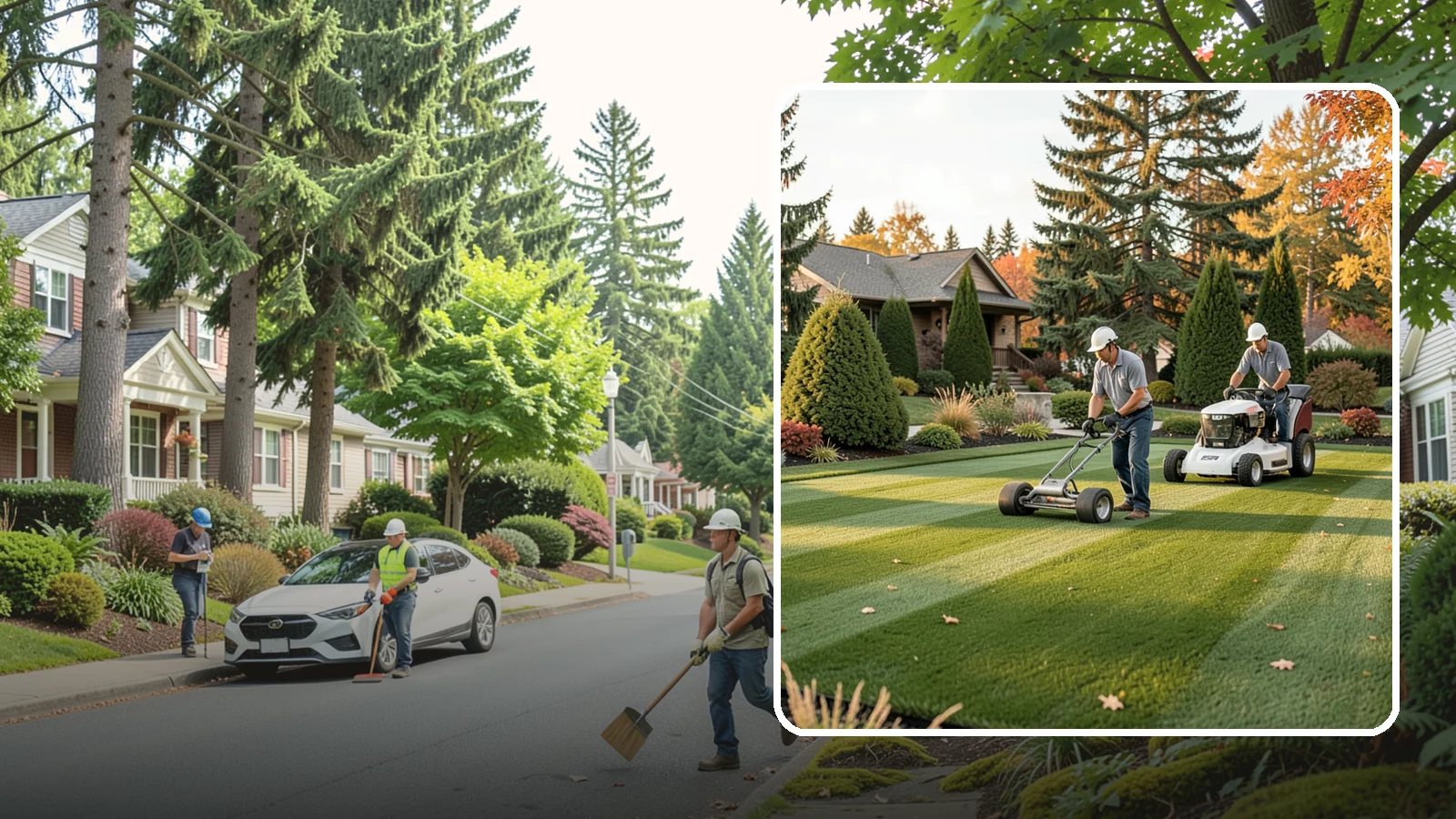 Lawn Rolling in Beaux Arts Village, King County, WA - Smooth out frost heaves, mole mounds, and minor bumps by rolling your lawn to a level, even surface.